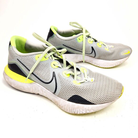 Size 10.5 W Nike Renew Run Grey Fog Volt Running Shoes Sneakers main image 5